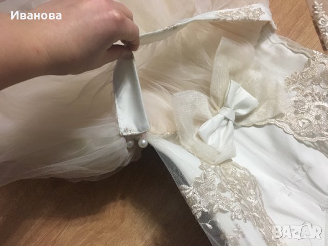 Промоция! 2 бр рокли - Бална рокля + чанта и обувки + рокля за изпращане, снимка 7 - Рокли - 25475120