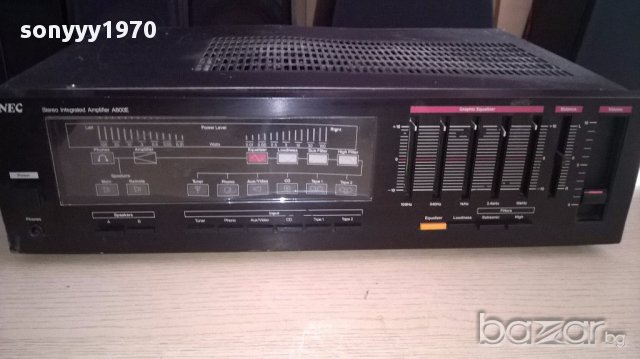 nec-amplifier 2x80w-japan-внос швеицария, снимка 7 - Ресийвъри, усилватели, смесителни пултове - 12685965