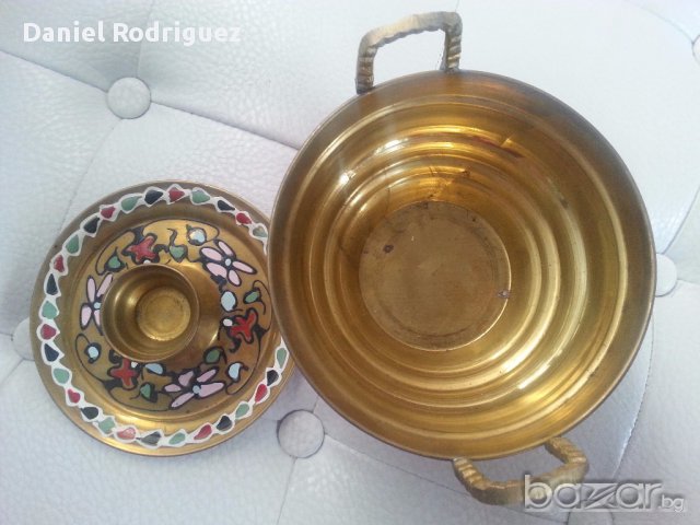 Ориенталски Съд , Захарница, Бонбониера, снимка 4 - Антикварни и старинни предмети - 16371379