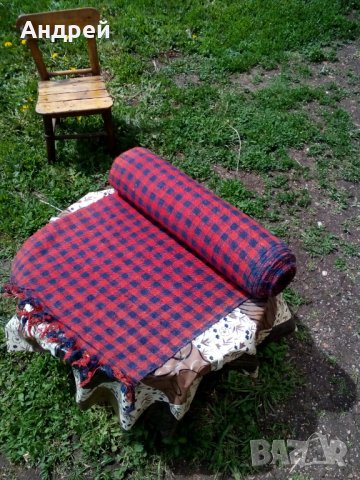 Старинен вълнен плат,платно #2, снимка 4 - Антикварни и старинни предмети - 25291537