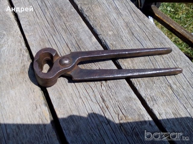 Старинни клещи, снимка 2 - Антикварни и старинни предмети - 18698211