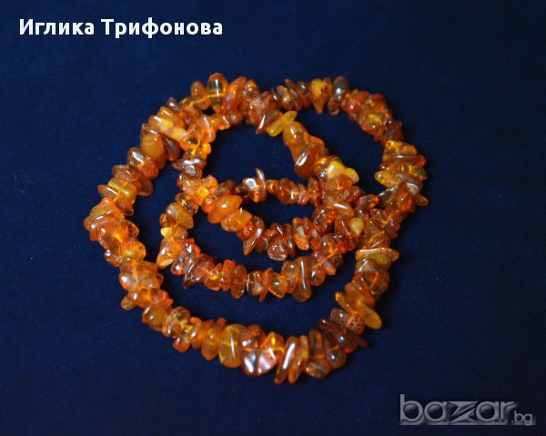 Кехлибарен гердан, снимка 1