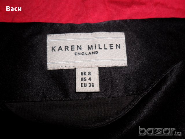 сет 100 % Karen Millen оригинална пола с камъни 100 % silk + топ Karen Millen, снимка 14 - Поли - 11549648