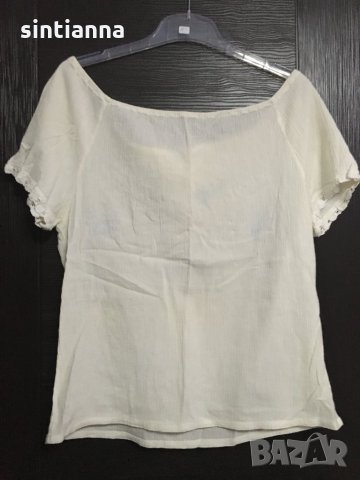 Бродирана блуза, снимка 3 - Тениски - 24951390