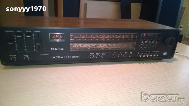 saba ultra hi-fi 9060-stereo receiver-germany-внос швеицария, снимка 12 - Ресийвъри, усилватели, смесителни пултове - 10889731
