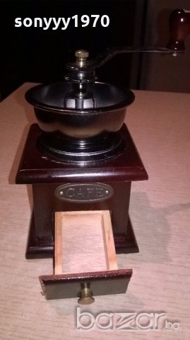 ретро мелница-15х10х10см-внос франция, снимка 9 - Антикварни и старинни предмети - 20049355
