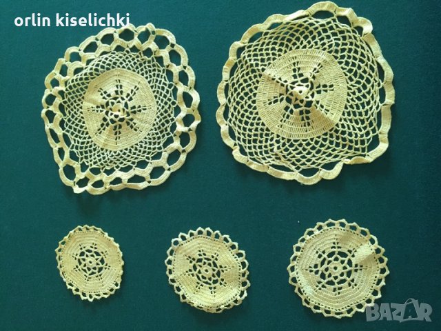 Покривчица, подложка плетени на ръка, снимка 2 - Други - 24891487