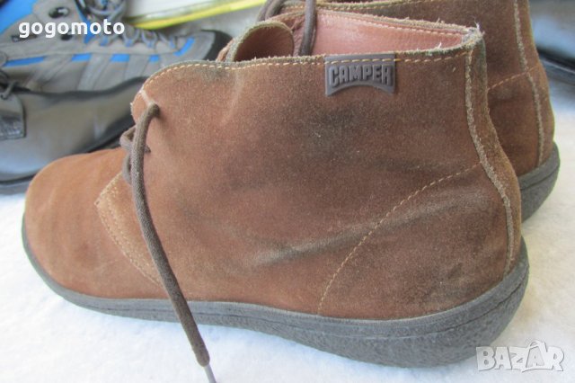 ПРОДАДЕН CAMPER® original,44, мъжки боти, висококачествен естествен велур кожа, GOGOMOTO.BAZAR.BG®, снимка 13 - Мъжки боти - 22526926