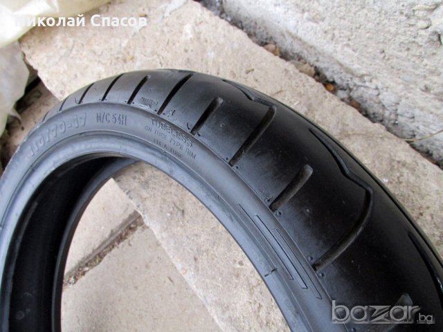 /КРАЙНА ЦЕНА/ Гума за мотор Michelin 110/70-17, снимка 4 - Гуми и джанти - 20356243