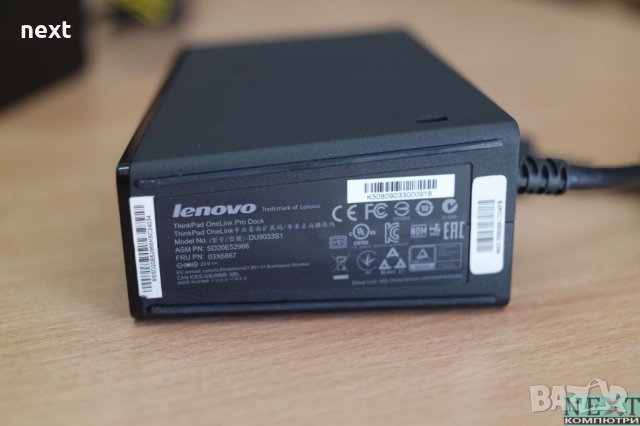 Докинг станция Lenovo ThinkPad OneLink Pro Dock + Гаранция, снимка 9 - Кабели и адаптери - 24847895