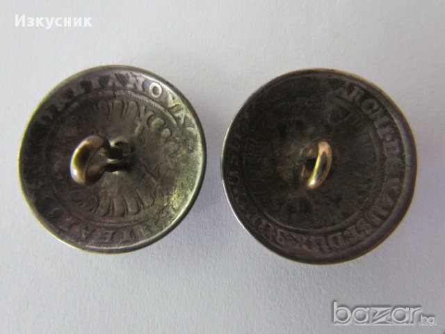 Копчета от униформа - император Леополд I , снимка 2 - Антикварни и старинни предмети - 16232935