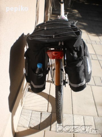 Продавам колела внос от Германия дисаги за велосипед FORCE 32 литра , снимка 9 - Раници - 15463167
