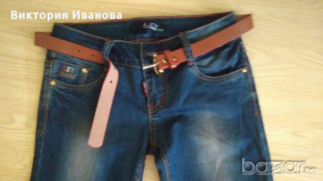 Слим дънки, снимка 5 - Дънки - 11986492