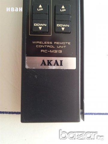 AKAI - RC - M313 - дистанционно управление, снимка 2 - Други - 11307775