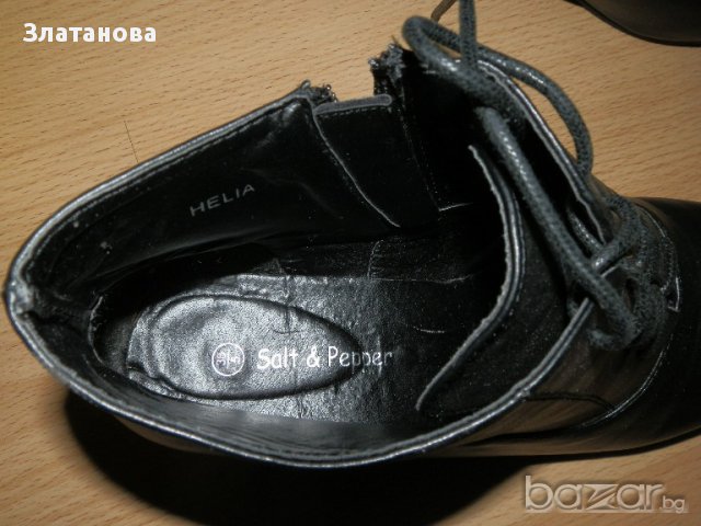 Боти Salt&Pepper,38 н., снимка 4 - Дамски боти - 13724753