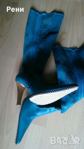 Ботуши от естествена кожа , снимка 4 - Дамски ботуши - 21512775