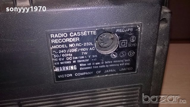 jvc-made in japan-внос швеицария, снимка 10 - Радиокасетофони, транзистори - 19573548