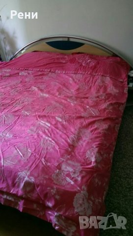 Спалня Point- цвят бук 190/200 см с матрак и калъф за матрака, снимка 1 - Спални и легла - 25390380