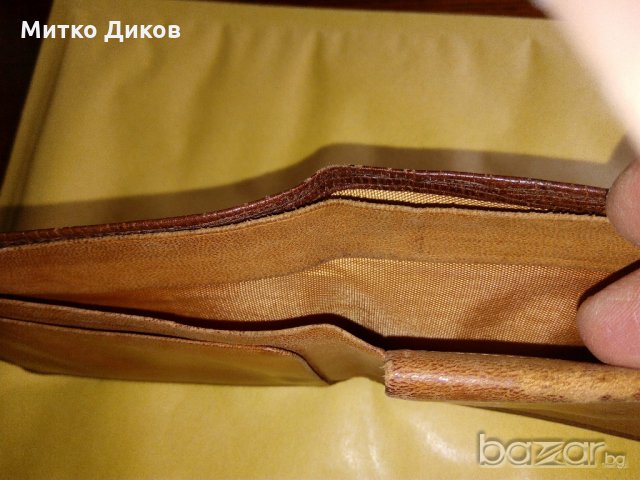 Портфейл естествена кожа Джермани, снимка 7 - Портфейли, портмонета - 21132340