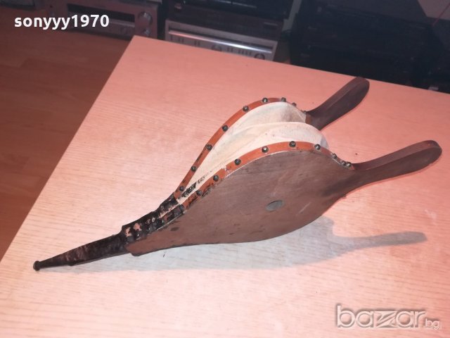 ретро духало-47х20см-внос франция, снимка 4 - Колекции - 20770136