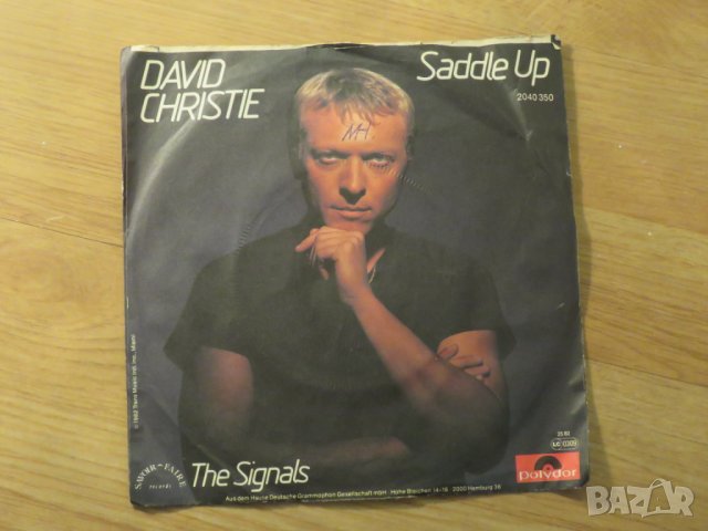 малка грамофонна плоча - David Christie - Saddle Up  - изд.80те г., снимка 2 - Грамофонни плочи - 24840905