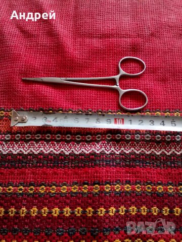 Стара медицинска ножица, снимка 4 - Антикварни и старинни предмети - 22789613