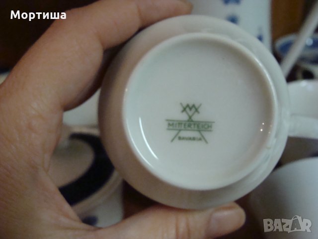 mitterteich bavaria винтидж порцеланов сервиз , снимка 6 - Сервизи - 26103403