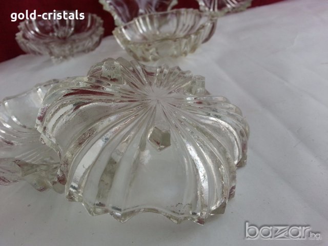 стъклени чинийки , снимка 11 - Антикварни и старинни предмети - 19592109