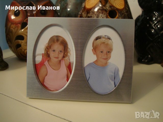 " Инокс " - двойна фоторамка, снимка 1