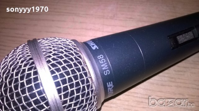 shure  sm58-микрофон-внос швеицария, снимка 6 - Микрофони - 19287877