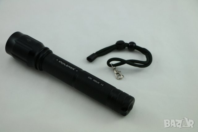  мощен фенер 580 lm, Explorer E30, Германия, снимка 4 - Прожектори - 25510779