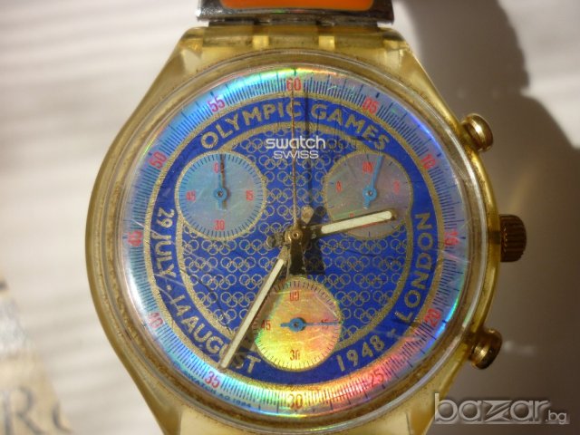 Рядък  часовник swatch олимпиада