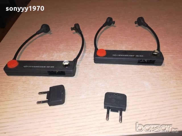sennheiser made in germany-2бр-внос швеицария, снимка 8 - Слушалки и портативни колонки - 20264052