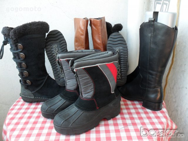 апрески 34 -35 TOTES original Thinsulate INSULATION,GOGOMOTO.BAZAR.BG, снимка 4 - Детски боти и ботуши - 12363154