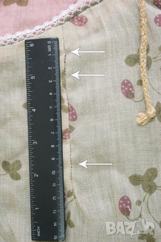 Памучна рокля в сиво с флорален принт марка Ian Mosh - XS, снимка 7 - Рокли - 22758888