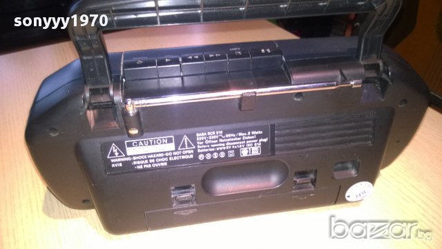 saba rcr 310 radio/cassette receiver-внос швеицария, снимка 11 - Радиокасетофони, транзистори - 8863434