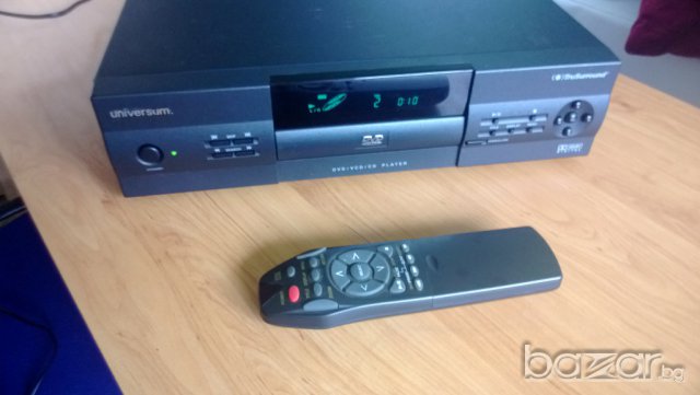universum dvd+remote-внос от швеицария, снимка 2 - Плейъри, домашно кино, прожектори - 8103215
