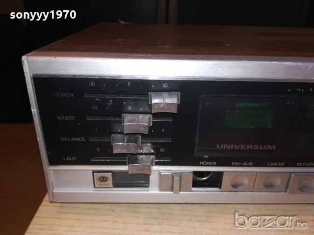 universum hi fi-retro receiver-внос швеицария, снимка 8 - Ресийвъри, усилватели, смесителни пултове - 21200892