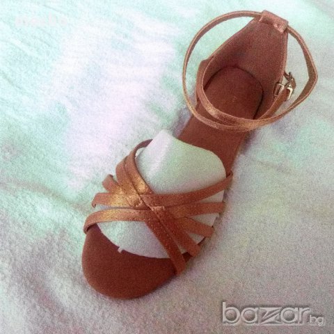 НОВИ НАЛИЧНИ Обувки(момиче) за спортни танци,салса,кизомба,танго-сатен, снимка 3 - Детски сандали и чехли - 14721917