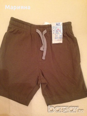 нови памучни къси панталони за момче 2год., снимка 1 - Панталони и долнища за бебе - 21045806