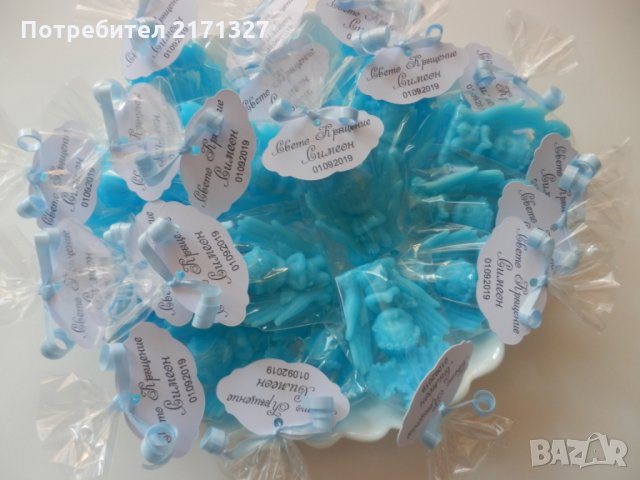 Подаръци за гости на кръщене-сапунчета, снимка 8 - Подаръци за кръщене - 24610418