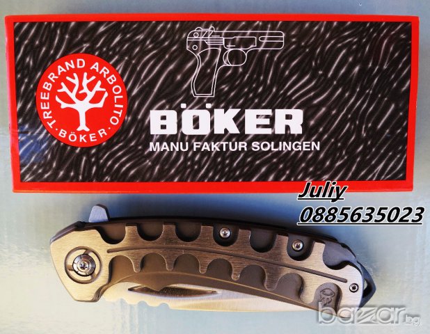 Сгъваем нож BOKER F86, снимка 5 - Ножове - 17969498