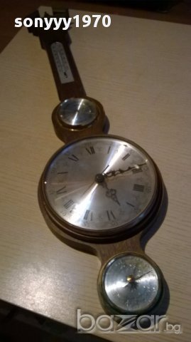 ПОРЪЧАН-Месинг-антика-ретро часовник с уреди 70/20см, снимка 10 - Антикварни и старинни предмети - 13739651