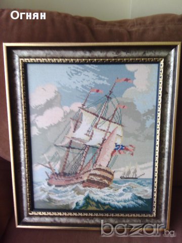 Малката фрегата и Щастливото завръщане, снимка 9 - Гоблени - 16519088