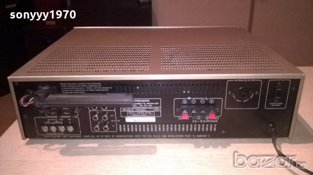 pioneer rx-30 cassette receiver-made in japan-внос франция, снимка 18 - Ресийвъри, усилватели, смесителни пултове - 19246218