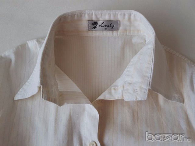 Бяла риза за момиче, 146/152 см.  , снимка 3 - Детски ризи - 18325102