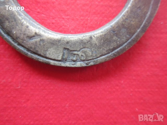 Османска бронзова екзагия теглилка грам кантар тугра 20, снимка 2 - Колекции - 25431131