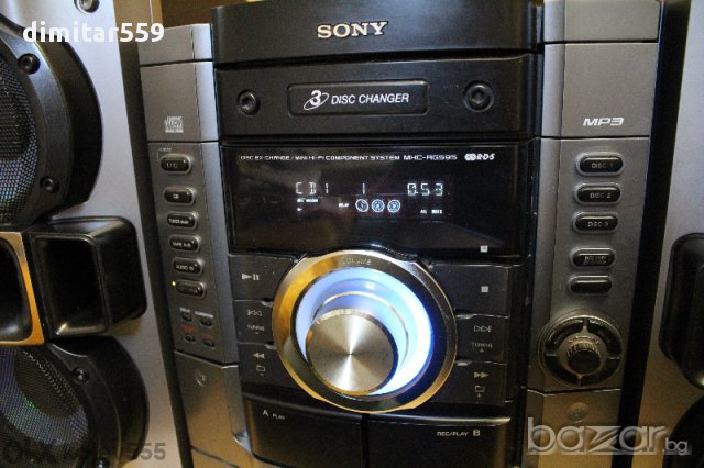 Sony MHC-RG595 HiFi аудио система, снимка 3 - Аудиосистеми - 10216376