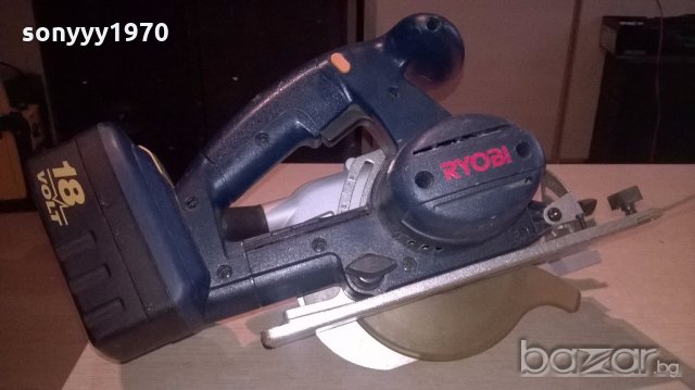 ryobi cw-1800-циркуляр 18в-внос швеицария, снимка 10 - Други инструменти - 19987065