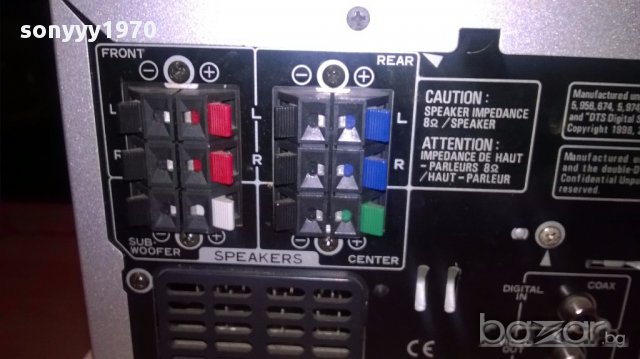 Pioneer xv-htd1 dvd receiver 6 chanel-внос швеицария, снимка 11 - Ресийвъри, усилватели, смесителни пултове - 16922182